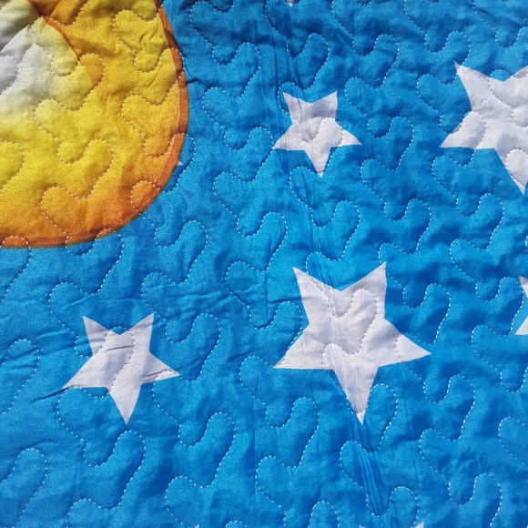 Mickey And Minnie Mouse Twin Blanket or bedspread 72x 53 in handmade - Picture 4 of 8